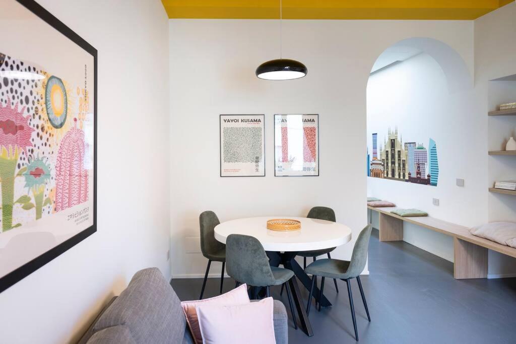 3-bedroom Design House San Babila-tricolore-m4 * Milan
